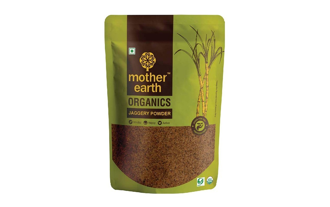 Mother Earth Organics Jaggery Powder    Pack  500 grams